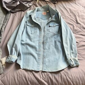 Levi's Light Blue Button Down Shirt